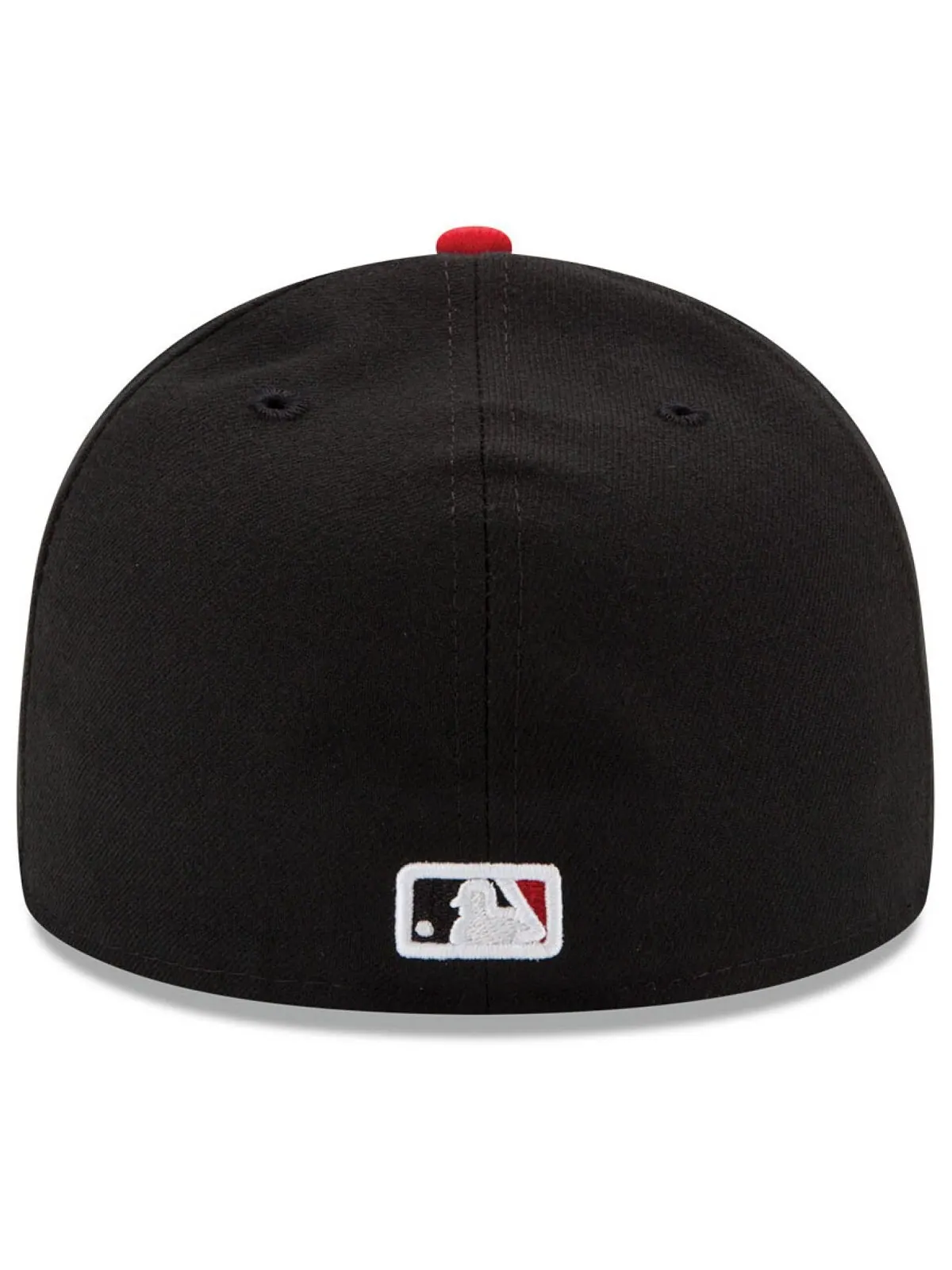 Кепка приталенного кроя Cincinnati Reds Authentic Collection 59FIFTY New Era — изображение 4 из 4, черный/красный