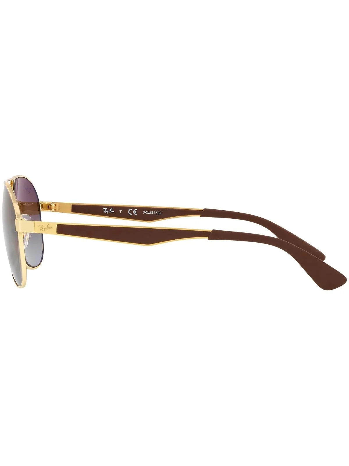 Поляризационные солнцезащитные очки, RB3549 Ray-Ban — изображение 6 из 7, золотистый