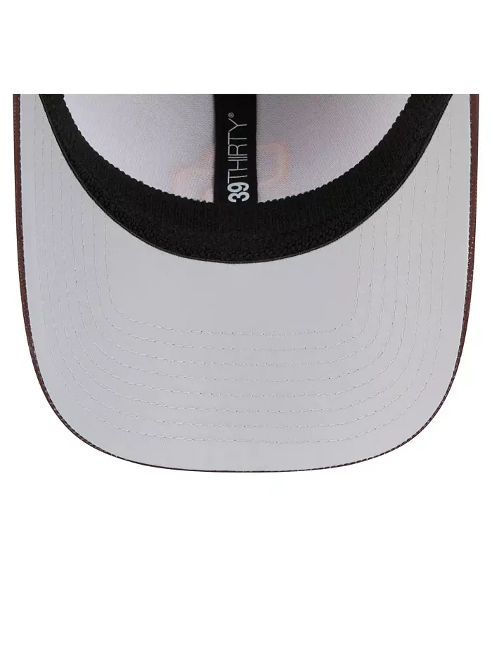 Мужская коричневая кепка San Diego Padres Tonal Camo 39THIRTY Flex New Era — изображение 2 из 5