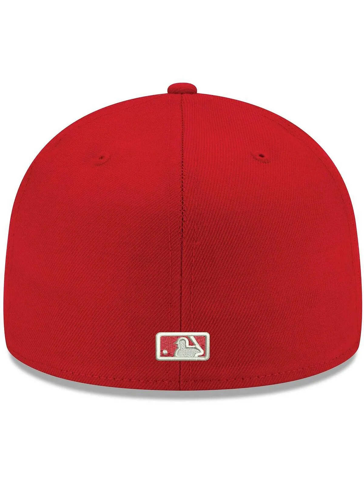 Мужская красная приталенная шляпа с логотипом Los Angeles Angels 59FIFTY New Era — изображение 5 из 5, красный