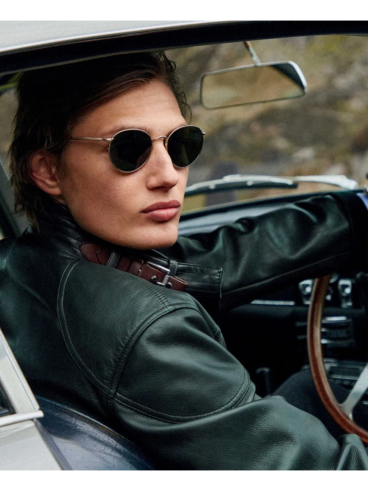 Мужские солнцезащитные очки, RL707651-X Ralph Lauren — изображение 6 из 7, золотистый