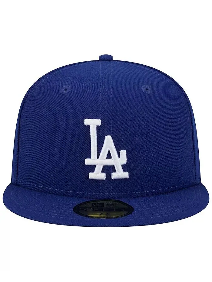 Мужская приталенная кепка Royal Los Angeles Dodgers World Series 2020, цвет 59FIFTY New Era — изображение 2 из 4