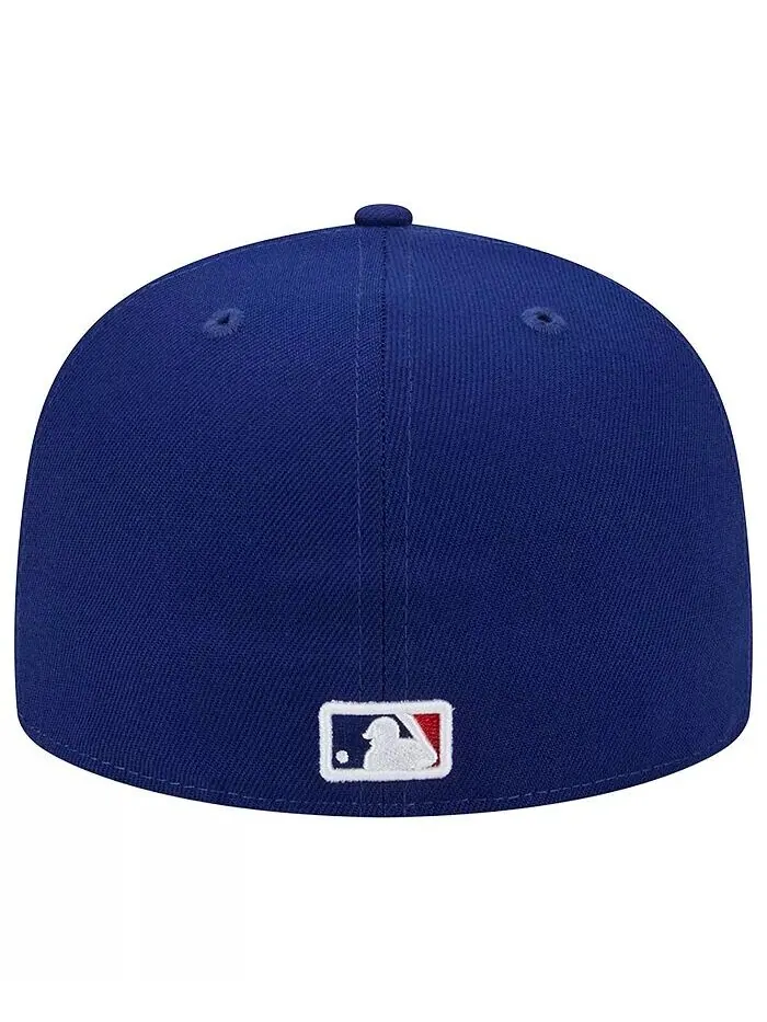 Мужская приталенная кепка Royal Los Angeles Dodgers World Series 2020, цвет 59FIFTY New Era — изображение 4 из 4