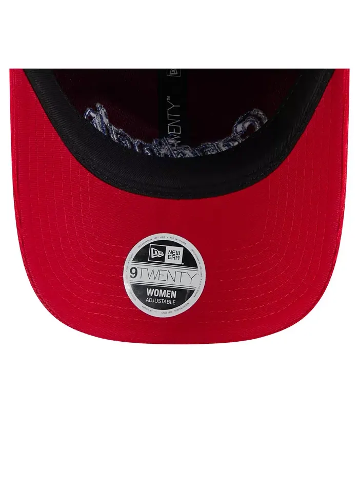 Женская регулируемая кепка 9TWENTY из вельвета St. Louis Cardinals красного цвета New Era — изображение 5 из 5