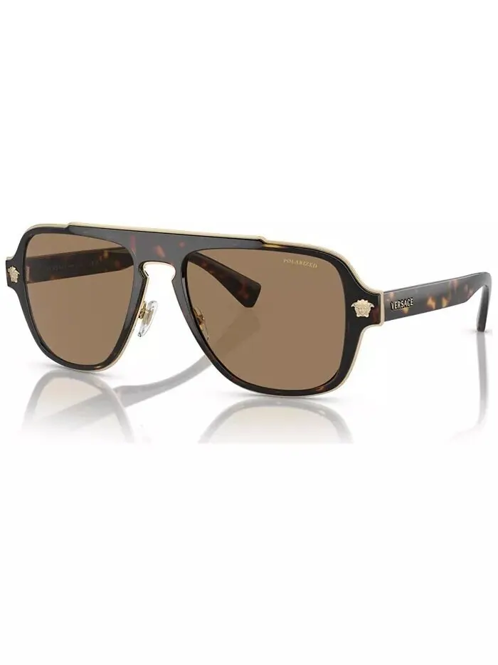 Мужские поляризованные солнцезащитные очки, VE2199 Versace
