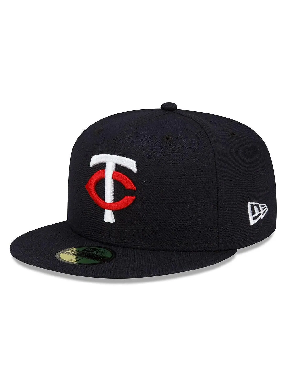 Мужская темно-синяя шляпа Minnesota Twins Authentic Collection Home 59Fifty 2023 New Era