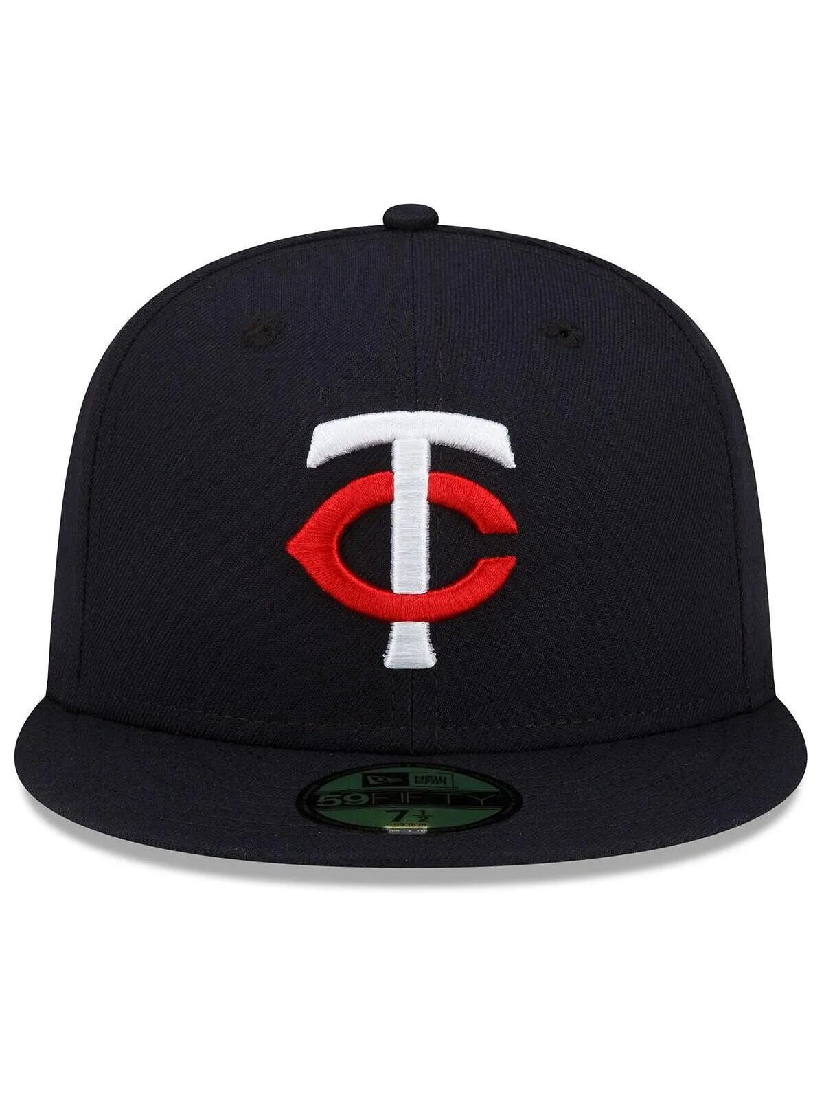 Мужская темно-синяя шляпа Minnesota Twins Authentic Collection Home 59Fifty 2023 New Era — изображение 3 из 5, темно-синий