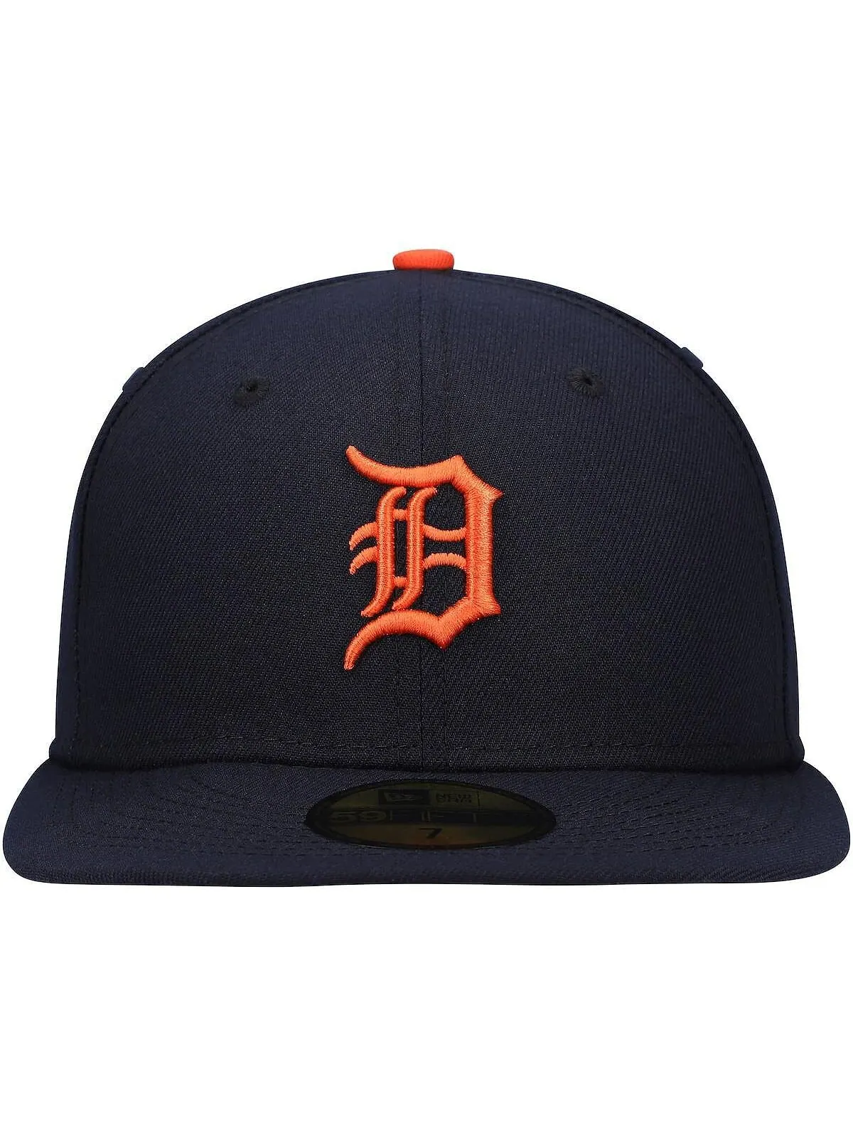 Мужская темно-синяя приталенная шляпа Detroit Tigers Authentic Collection On-Field Road 59FIFTY New — изображение 3 из 5