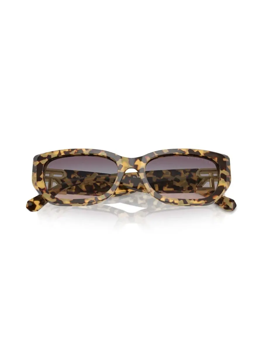 Солнцезащитные очки с оправой кошачий глаз Ralph Lauren RL8222 The Bridget, Spotty — изображение 5 из 5