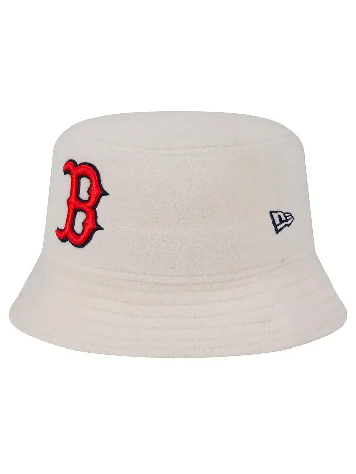 Женская белая уютная бейсболка Boston Red Sox Chrome New Era