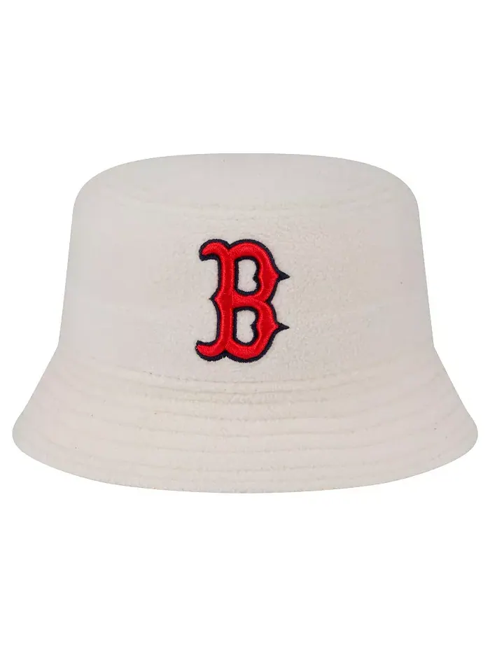 Женская белая уютная бейсболка Boston Red Sox Chrome New Era — изображение 4 из 4
