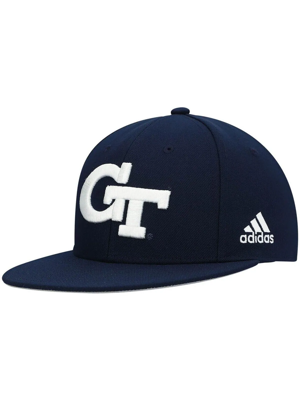 Мужские темно-синие желтые куртки Georgia Tech Бейсбольная кепка с логотипом adidas