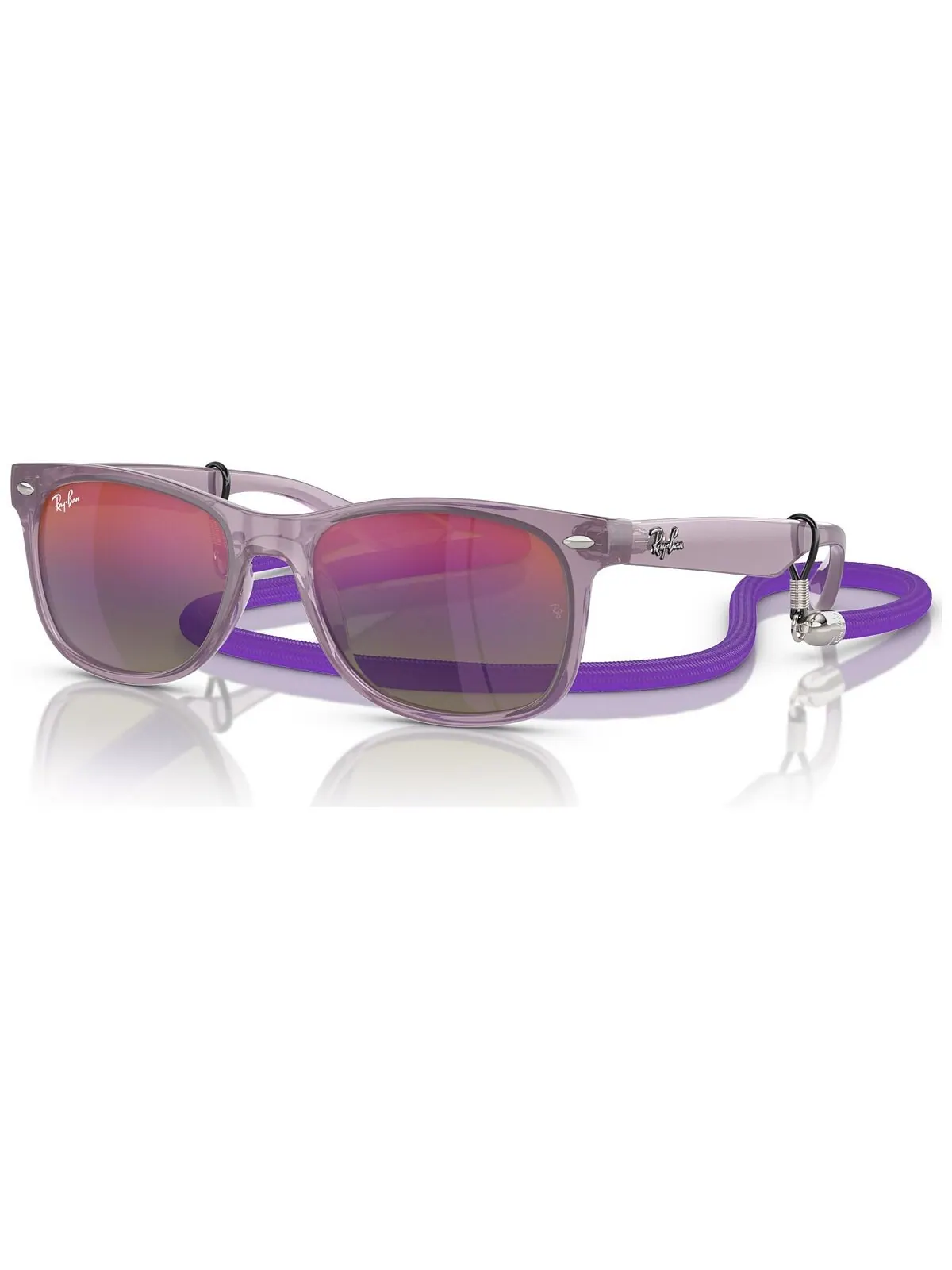 Солнцезащитные очки Ray-Ban New Wayfarer Kids RB9052 — фиолетовый