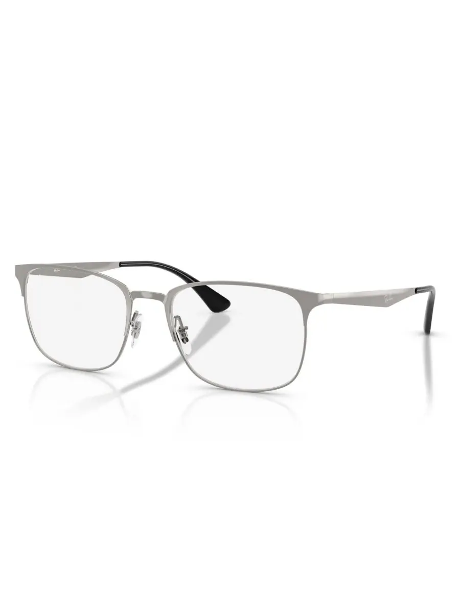 Квадратные очки унисекс, RB6421 Ray-Ban, Brushed Gunmetal