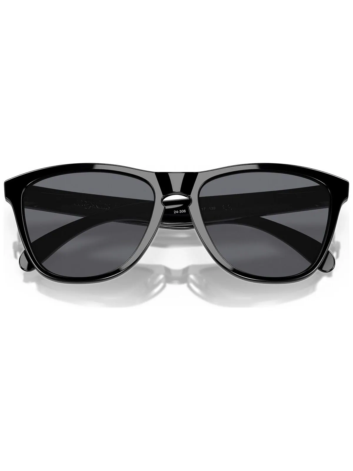 Солнцезащитные очки, OO9013 Лягушачья кожа 55 Oakley — изображение 4 из 4, черный/серый
