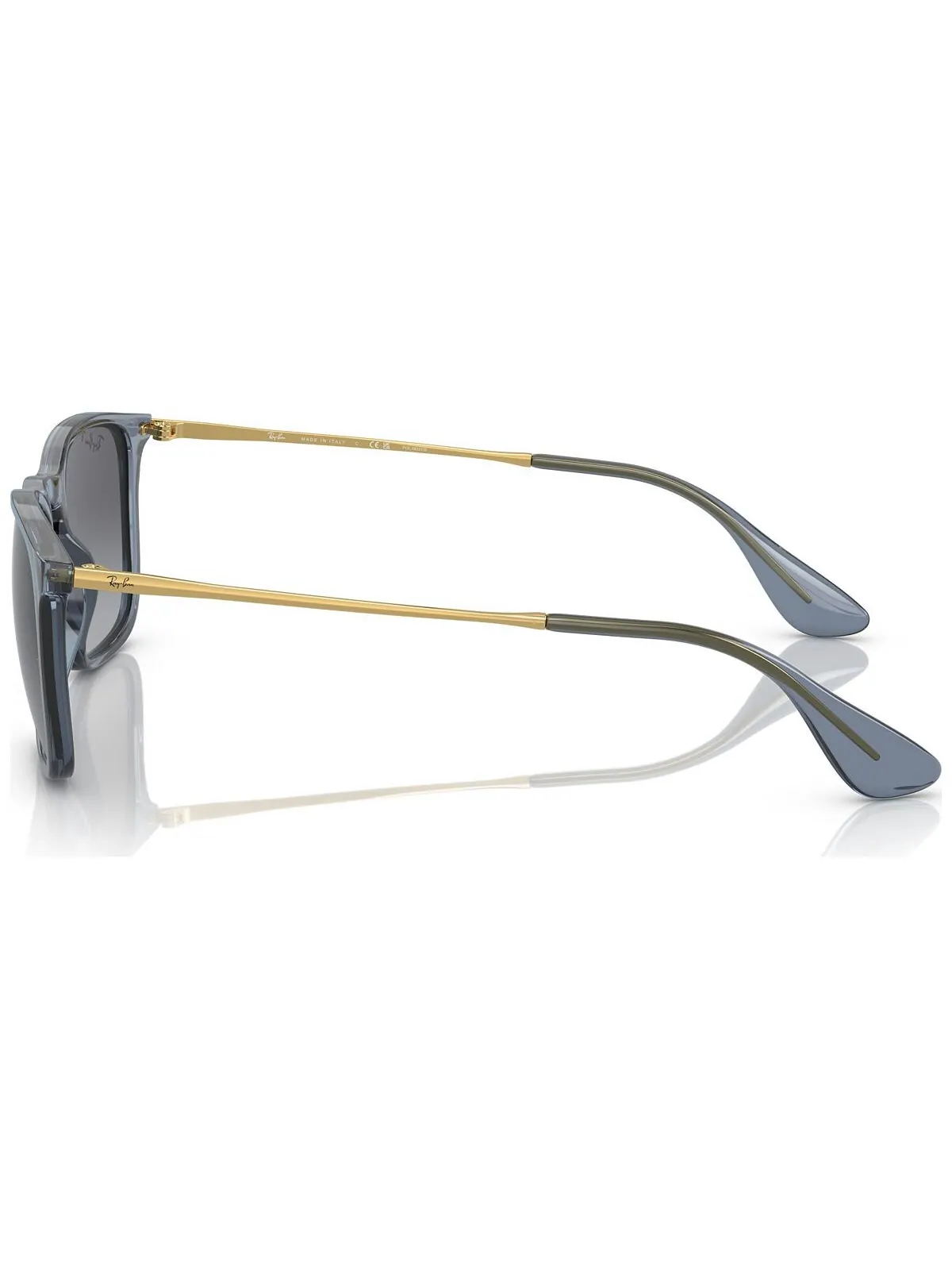 Мужские поляризованные солнцезащитные очки, RB418754-YP Ray-Ban — изображение 3 из 7, прозрачный синий