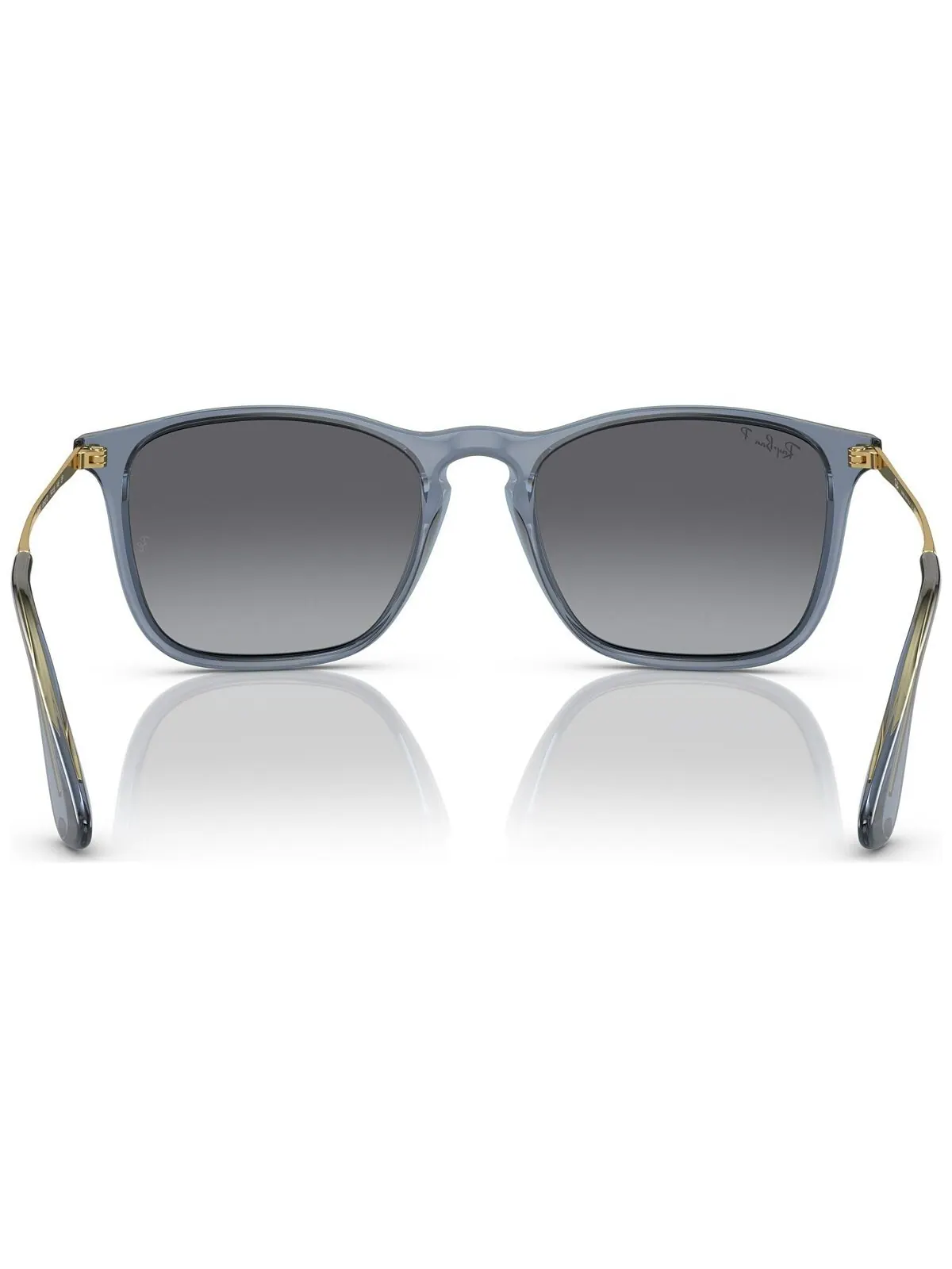 Мужские поляризованные солнцезащитные очки, RB418754-YP Ray-Ban — изображение 4 из 7, прозрачный синий