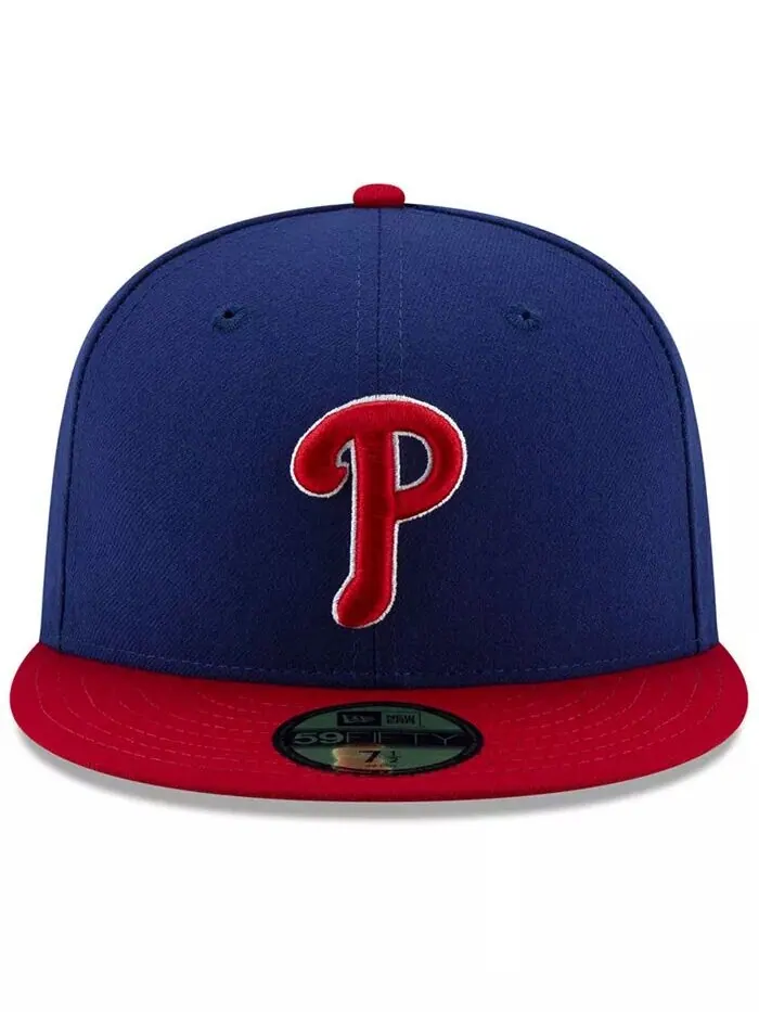 Кепка приталенного кроя Philadelphia Phillies Authentic Collection 59FIFTY New Era — изображение 2 из 4