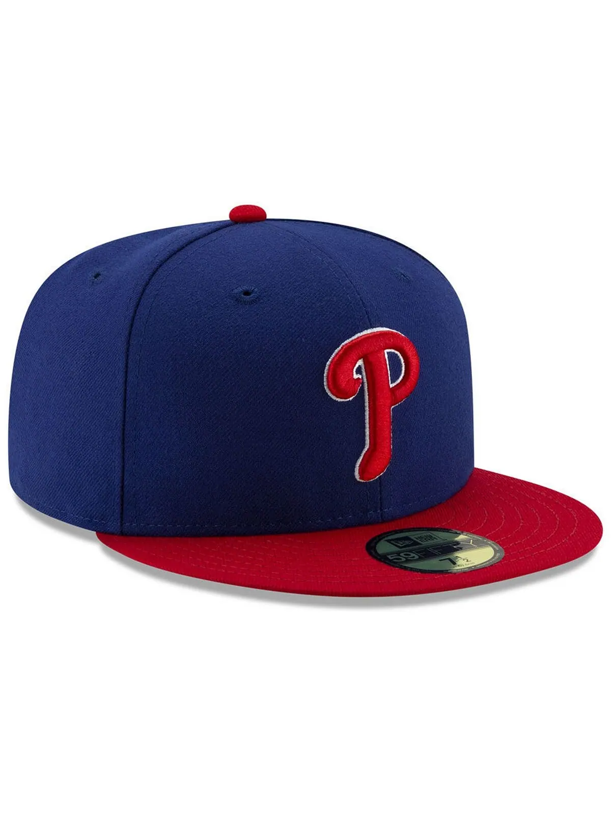 Кепка приталенного кроя Philadelphia Phillies Authentic Collection 59FIFTY New Era — изображение 3 из 4, светлый/красный