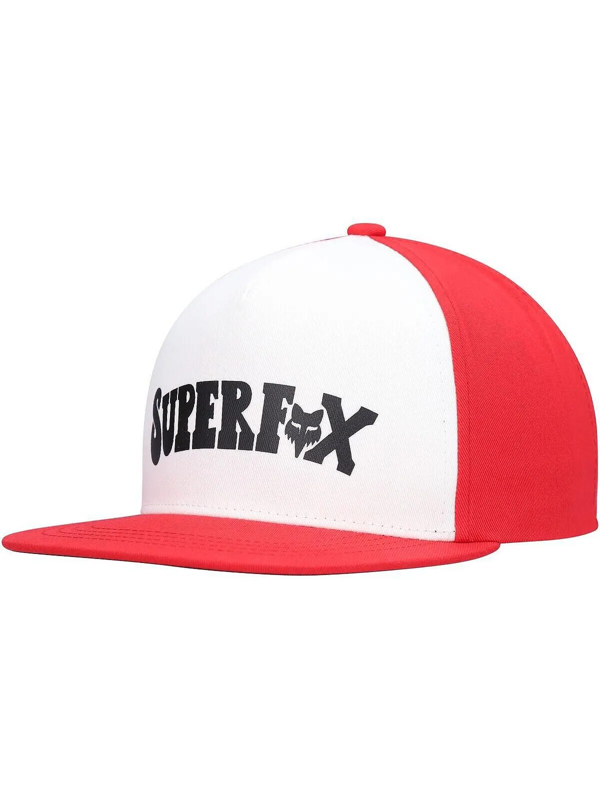 Молодежная кепка Super Trik Snapback для мальчиков и девочек, белая, красная Fox — красный