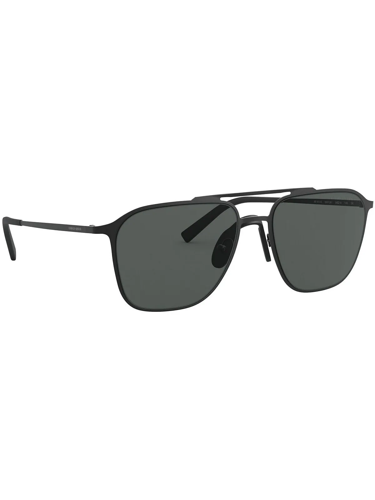 Солнцезащитные очки, 0AR6110 Giorgio Armani — изображение 3 из 6, черный/серый