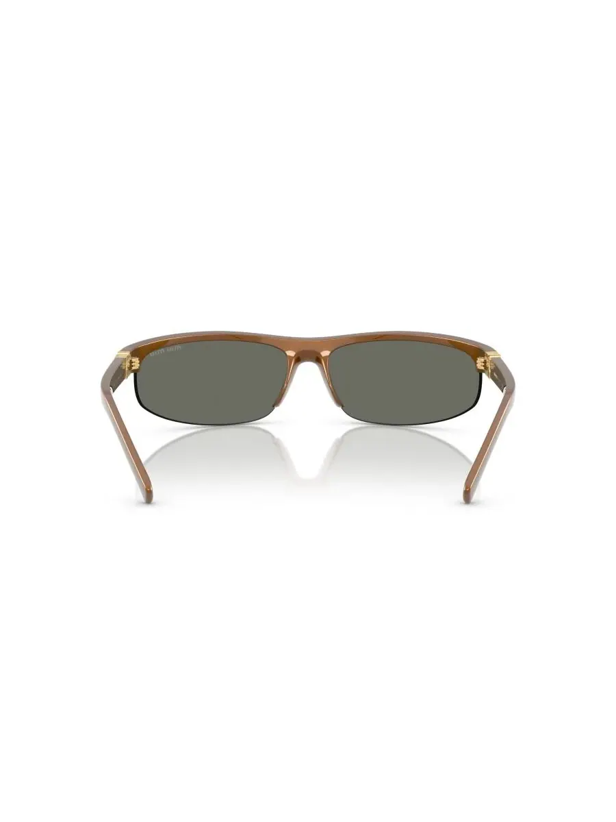 Женские овальные солнцезащитные очки, MU A02S MIU MIU, Rust Metal — изображение 4 из 5