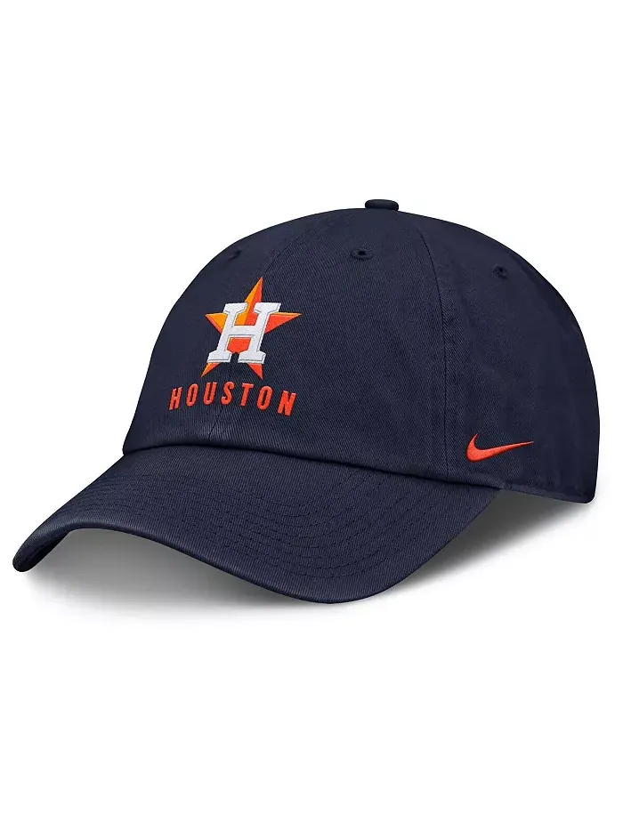 Женская регулируемая кепка Houston Astros Club в синем цвете Nike