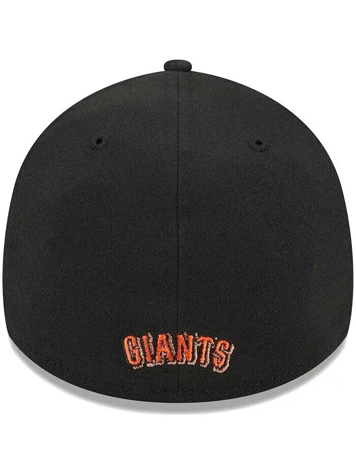 Мужская черная гибкая кепка с логотипом San Francisco Giants 39THIRTY New Era — изображение 4 из 4