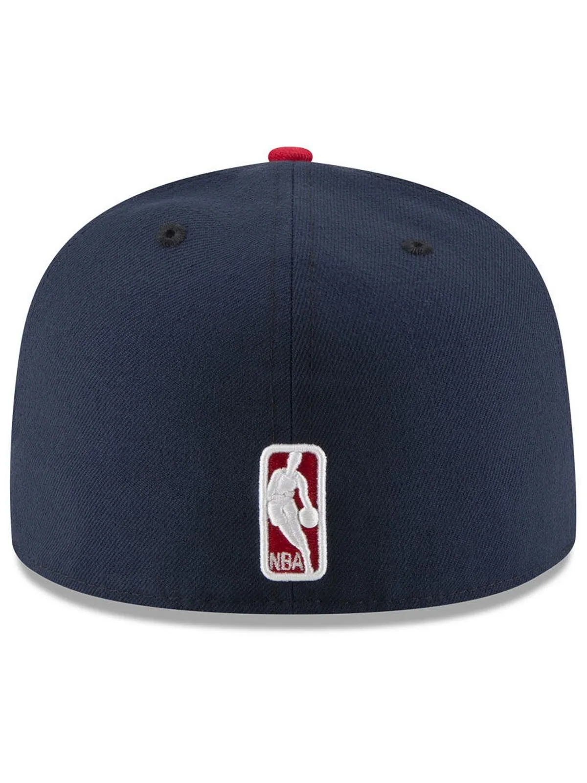 Двухцветная приталенная кепка New Orleans Pelicans Basic 59FIFTY New Era — изображение 2 из 4, темно-синий/красный