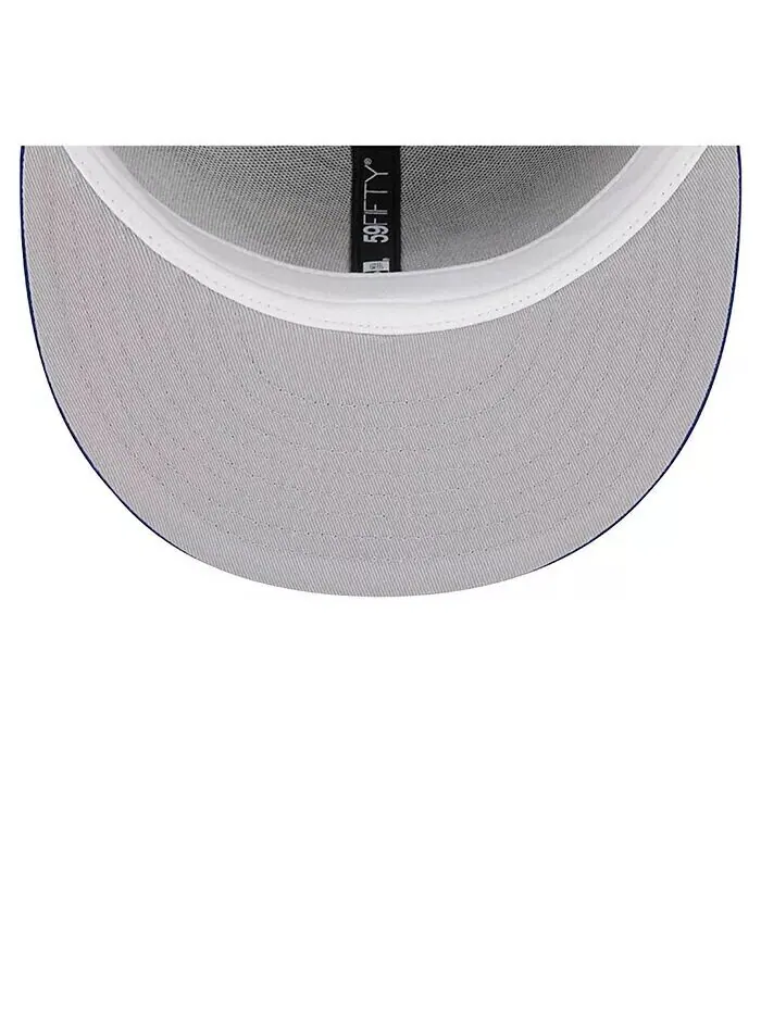 Мужская шляпа Royal Kansas Jayhawks Evergreen 59FIFTY Fitted New Era — изображение 6 из 9