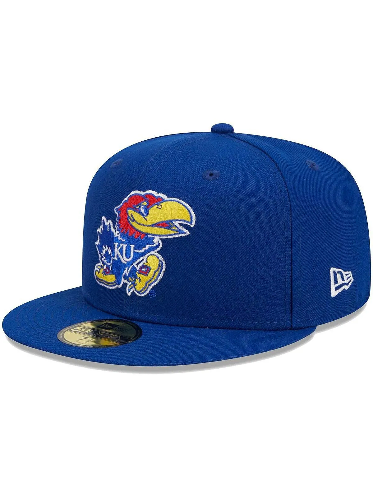 Мужская приталенная шляпа Royal Kansas Jayhawks Evergreen 59FIFTY New Era