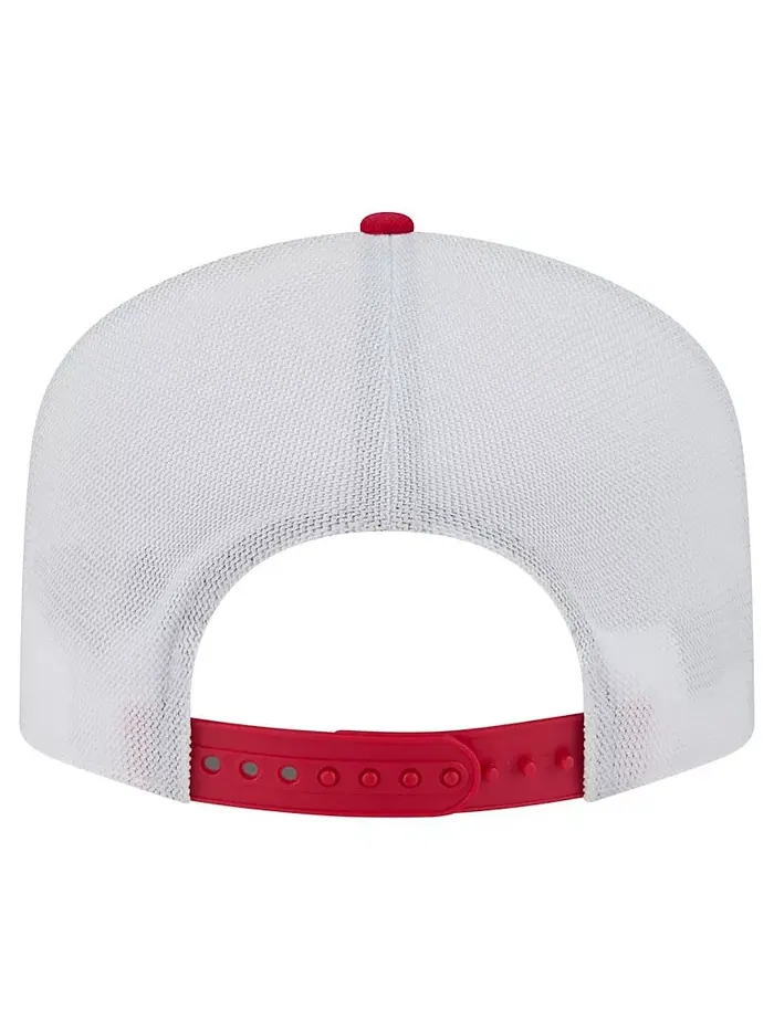 Мужская регулируемая кепка San Francisco 49ers Scarlet/White с нашивкой 19TWENTY New Era — изображение 3 из 5