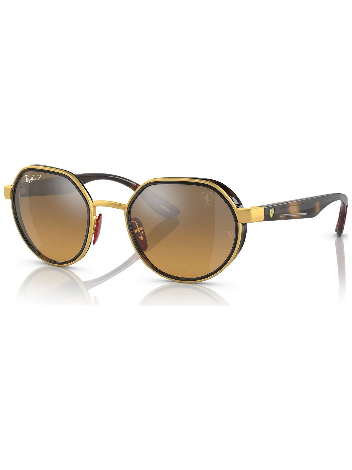 RB3703M Поляризованные солнцезащитные очки унисекс Scuderia Ferrari Collection 51 Ray-Ban