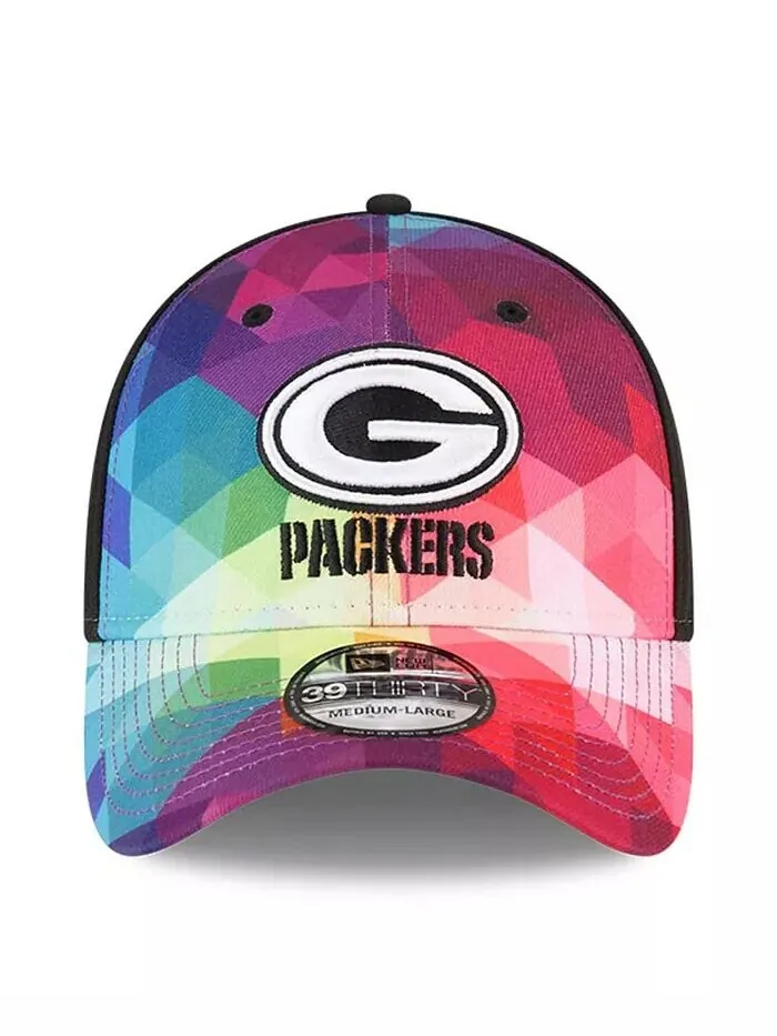 Мужская и женская разноцветная черная бейсболка Green Bay Packers 2023 NFL Crucial Catch 39THIRTY — изображение 2 из 4