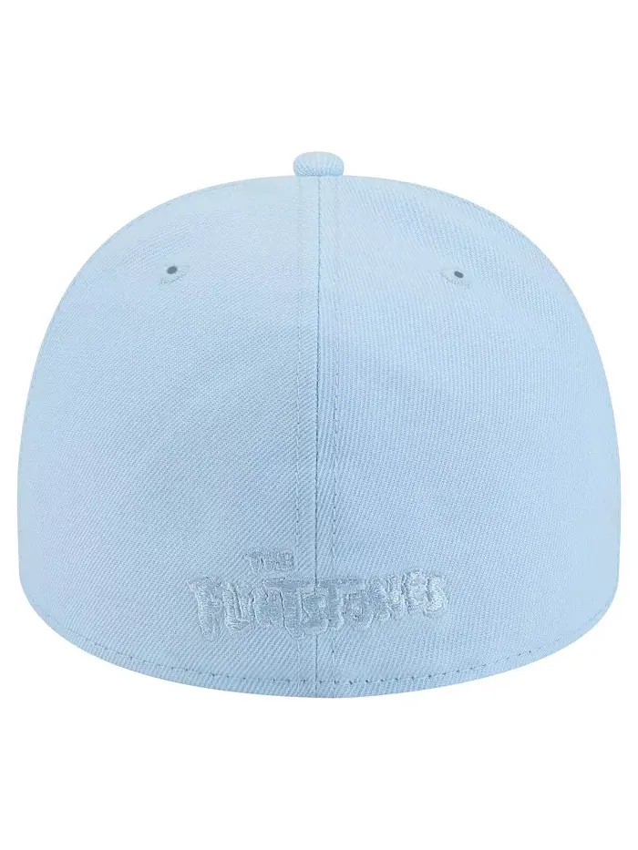 Мужская светло-голубая бейсболка The Flintstones A-Frame 59FIFTY с плотной посадкой New Era — изображение 4 из 4