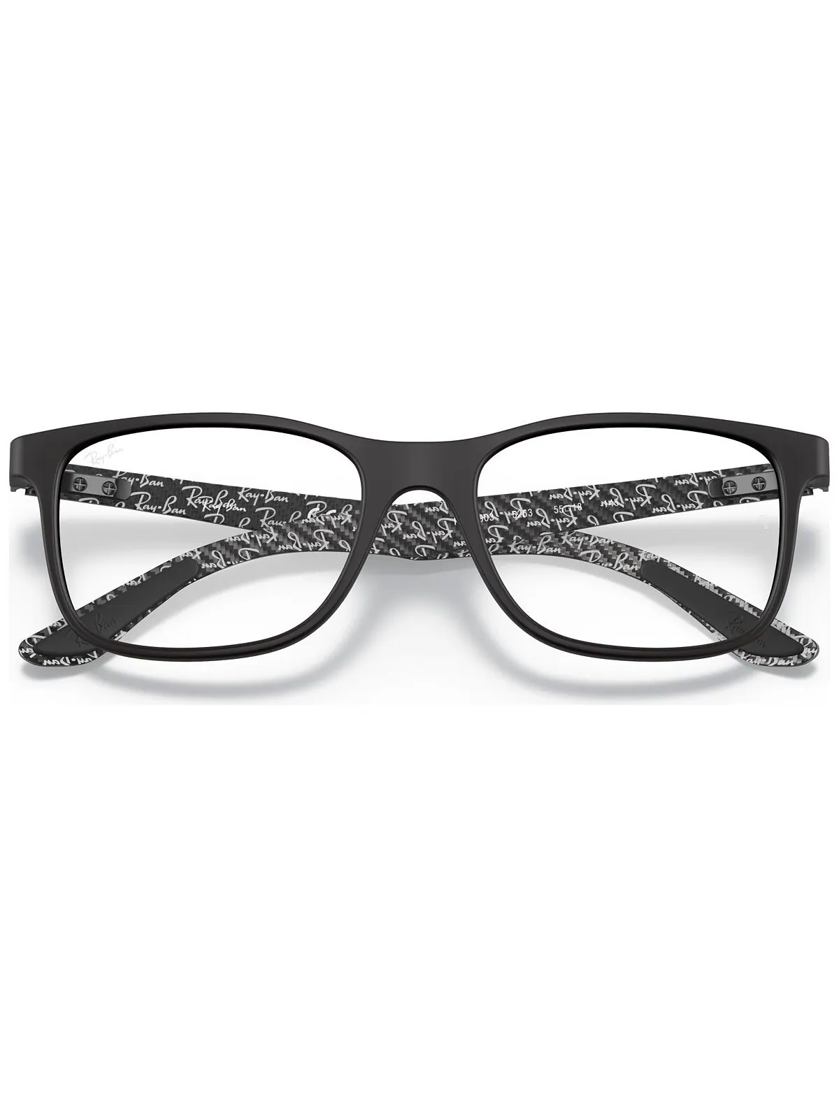 RX8903 Мужские квадратные очки Ray-Ban — изображение 5 из 13, черный