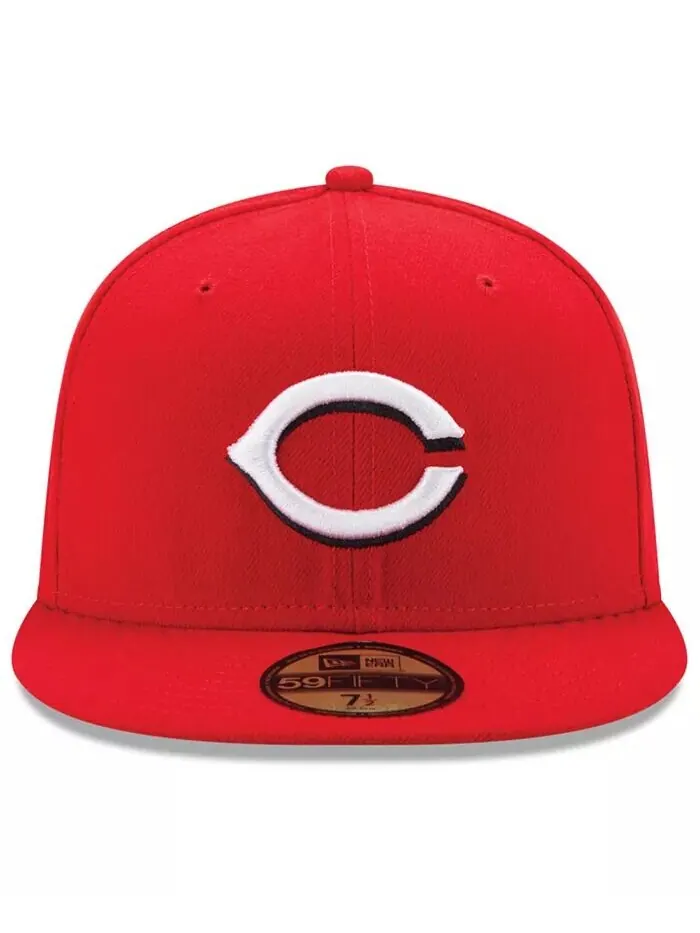 Кепка приталенного кроя Cincinnati Reds Authentic Collection 59FIFTY New Era — изображение 2 из 4