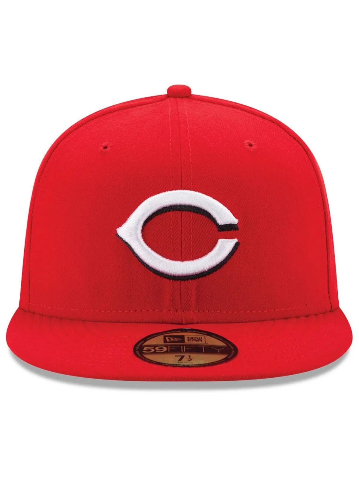 Кепка приталенного кроя Cincinnati Reds Authentic Collection 59FIFTY New Era — изображение 2 из 4, красный