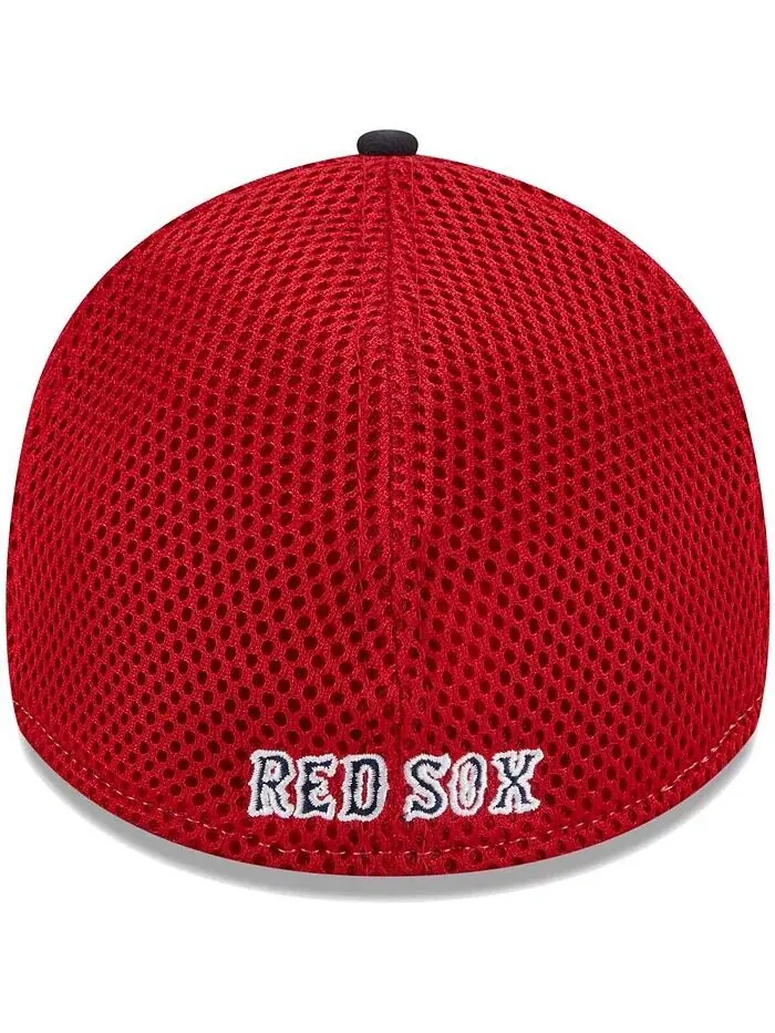 Мужская темно-синяя кепка Boston Red Sox Team Neo 39THIRTY Flex Hat New Era — изображение 4 из 4