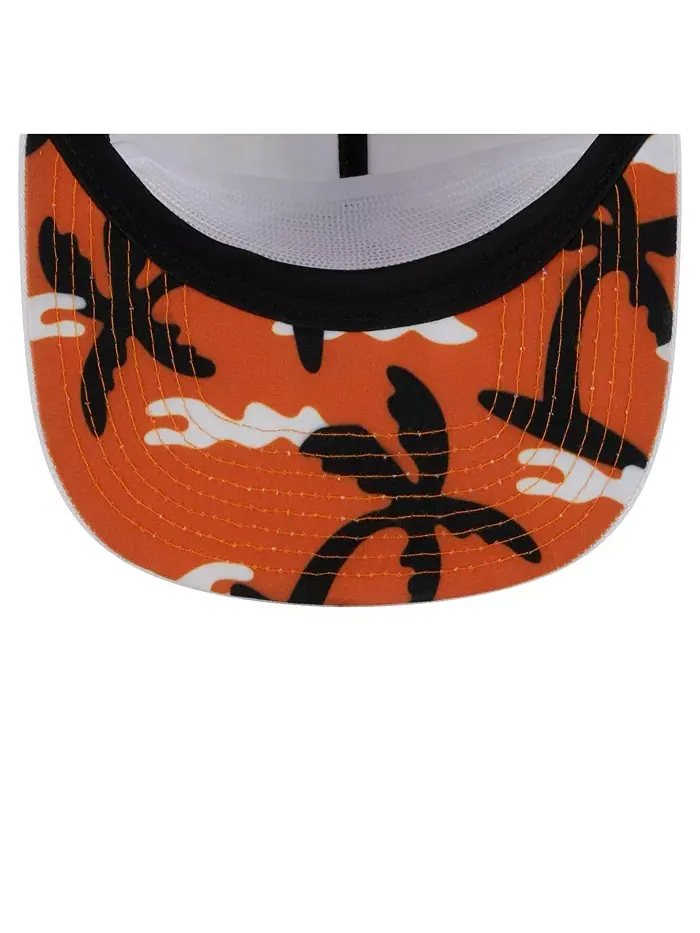 Мужская белая бейсболка Nickelodeon Golfer Snapback New Era — изображение 3 из 5