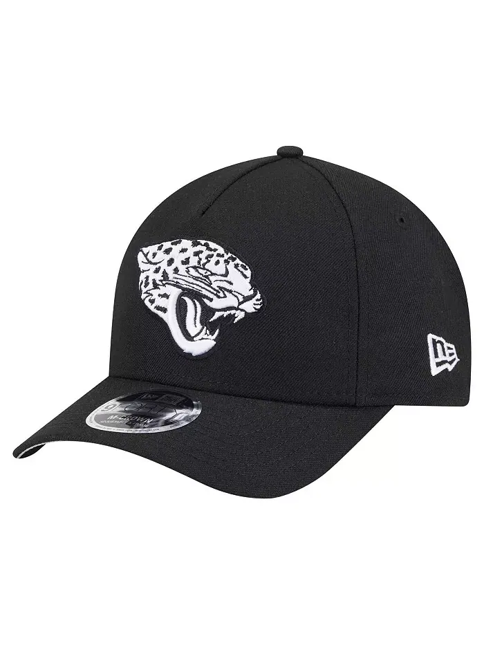 Мужская черная кепка Jacksonville Jaguars Team Collection 9FORTY M-Crown с регулируемой оправой A