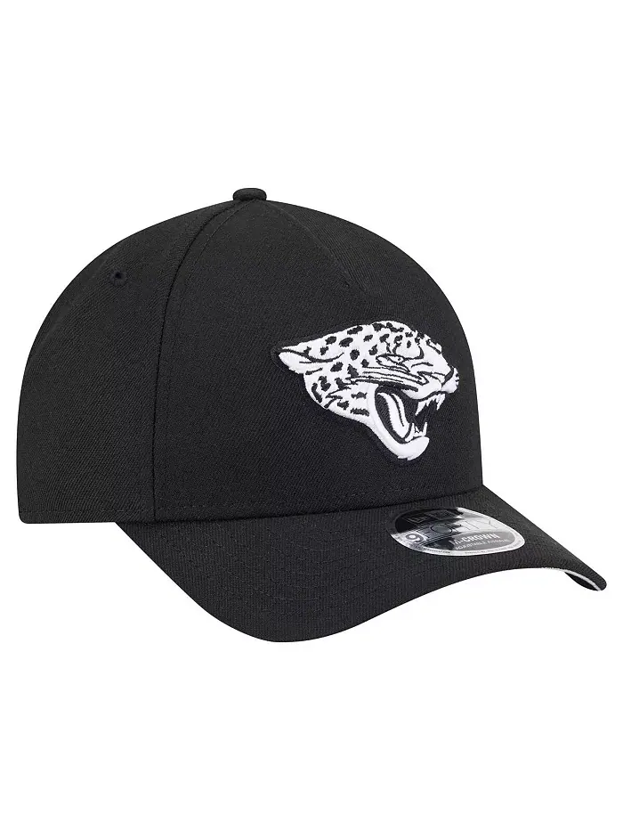 Мужская черная кепка Jacksonville Jaguars Team Collection 9FORTY M-Crown с регулируемой оправой A — изображение 2 из 4