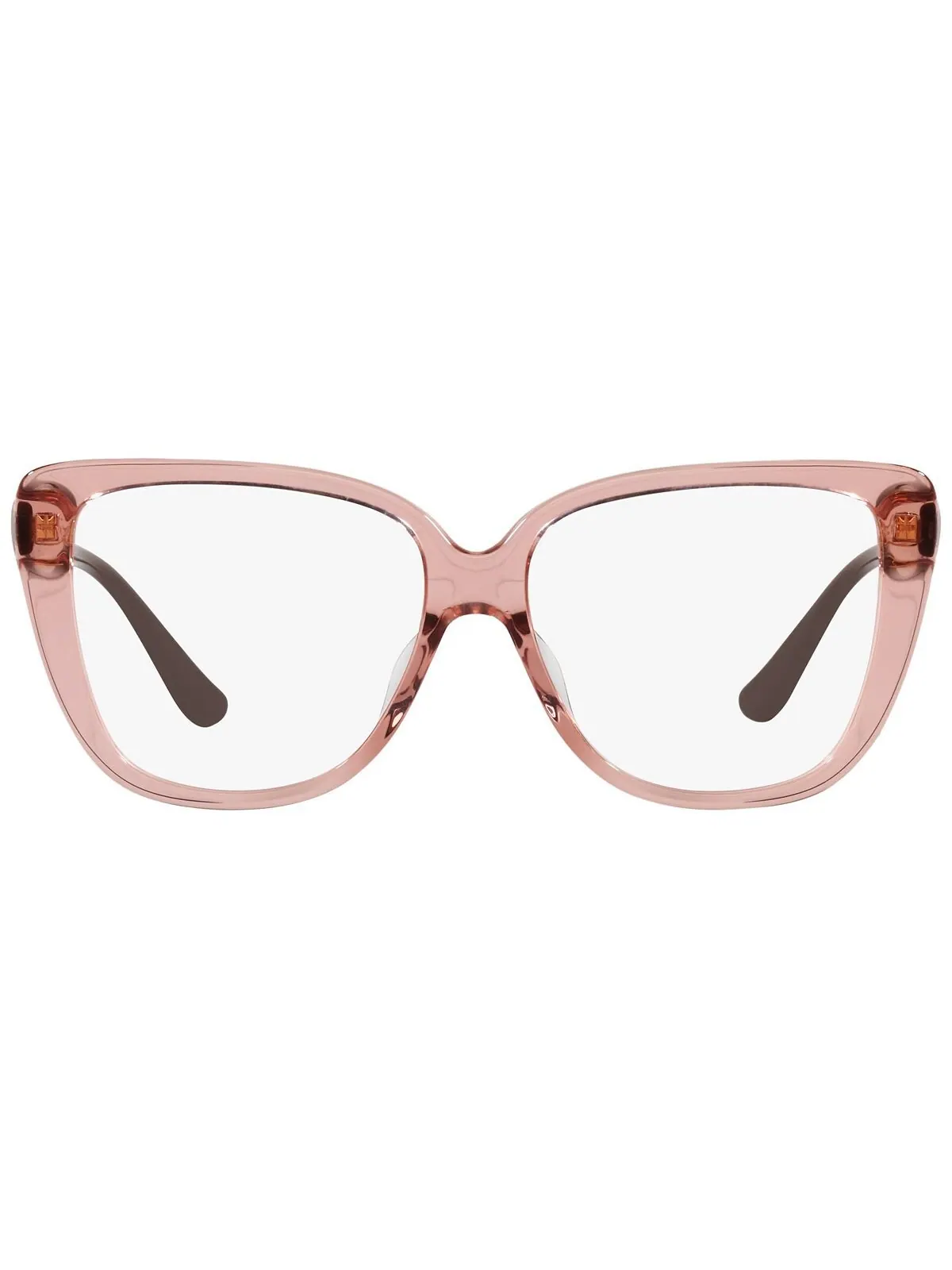 VO5413F Женские очки Butterfly с низкой перемычкой Vogue Eyewear — изображение 2 из 4, прозрачный розовый
