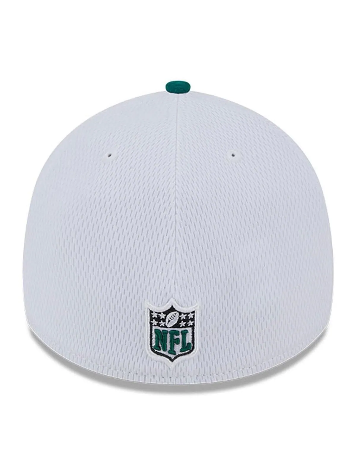 Мужская бело-зеленая гибкая кепка New York Jets 2023 NFL Sideline 39THIRTY New Era — изображение 3 из 3, белый зеленый