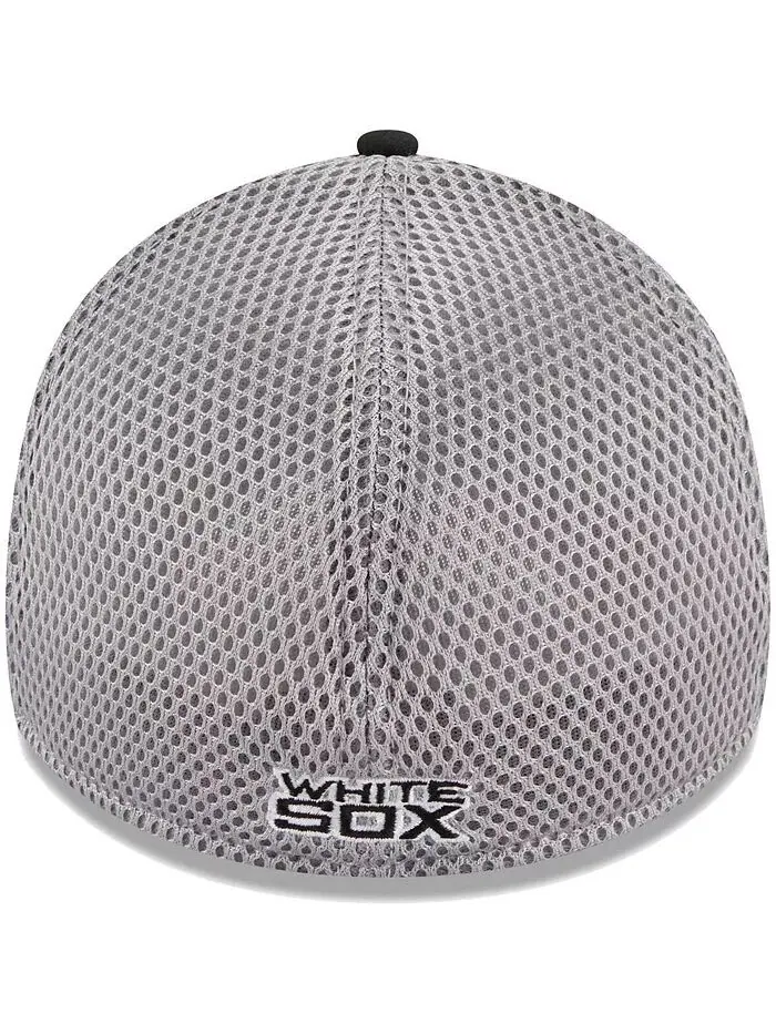 Мужская черная кепка Chicago White Sox Team Neo 39THIRTY Flex Hat New Era — изображение 4 из 4