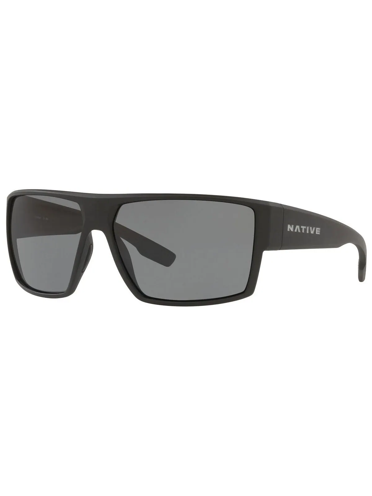 Мужские поляризованные солнцезащитные очки Native, XD9013 64 Native Eyewear — изображение 1 из 11, черный/серый