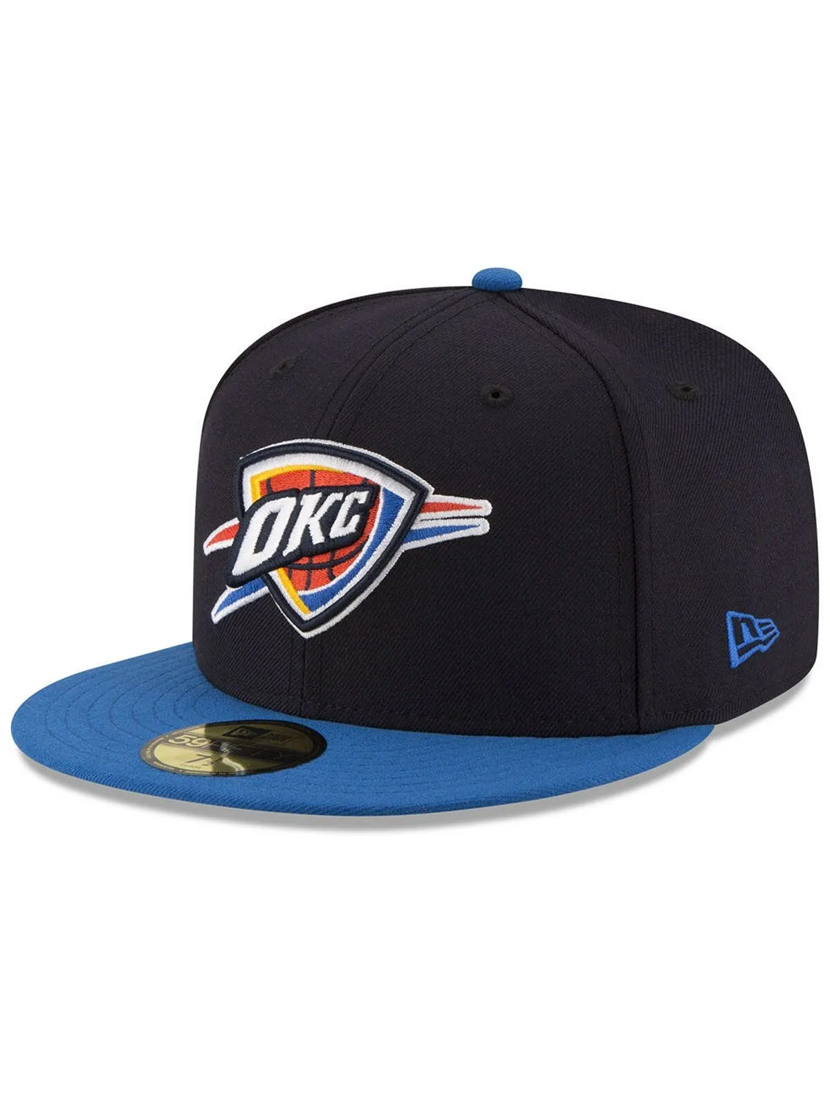 Кепка приталенного кроя Oklahoma City Thunder Basic 2 тона 59FIFTY New Era