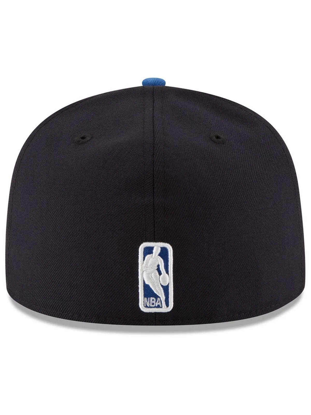 Кепка приталенного кроя Oklahoma City Thunder Basic 2 тона 59FIFTY New Era — изображение 4 из 4, черный/синий