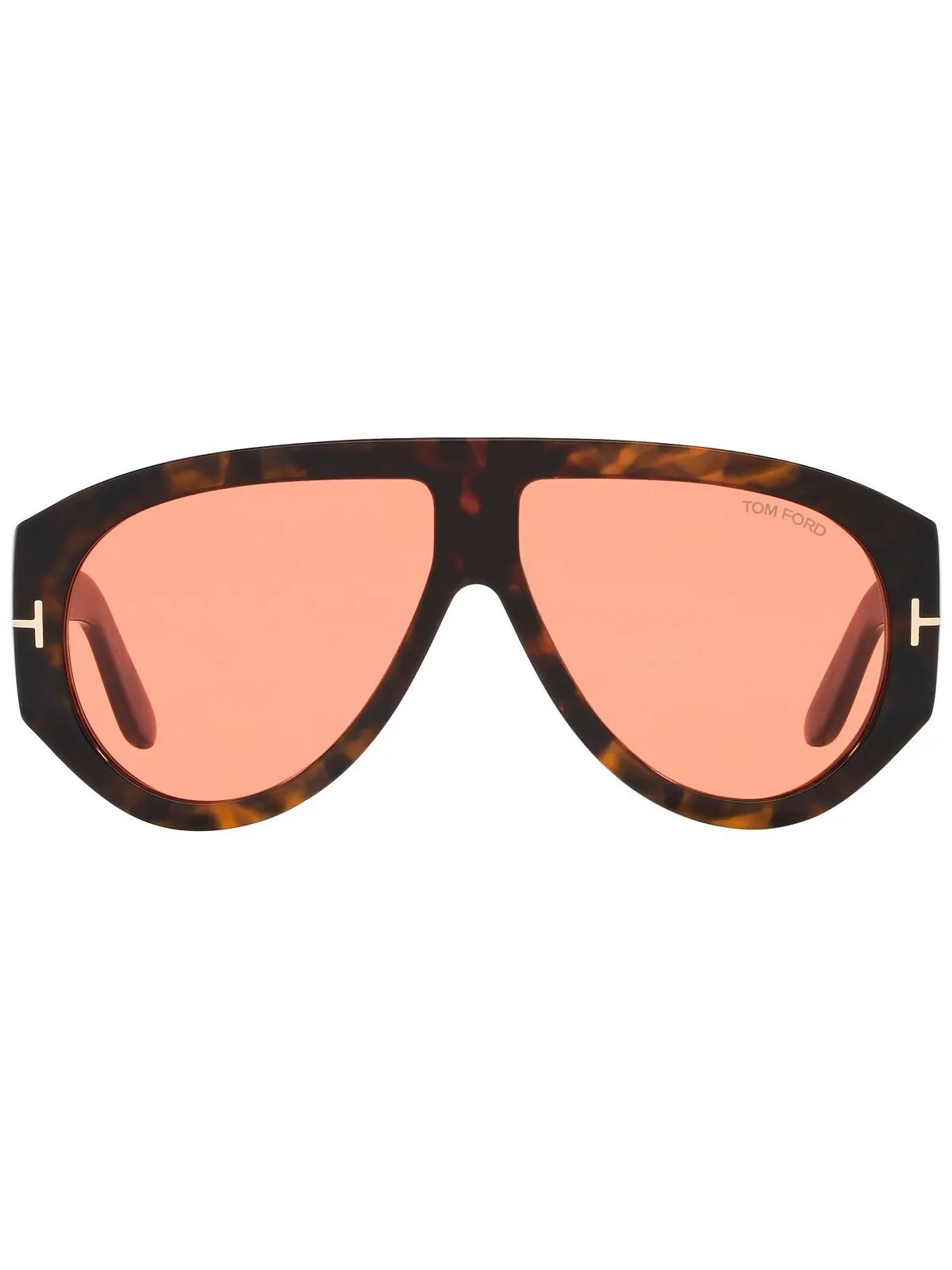 Мужские солнцезащитные очки FT1044 60, TR00151060-X Tom Ford — изображение 2 из 10, коричневый