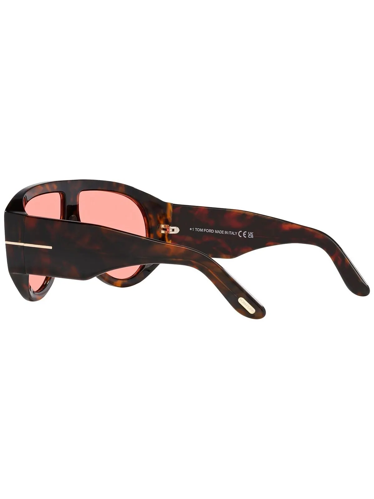 Мужские солнцезащитные очки FT1044 60, TR00151060-X Tom Ford — изображение 6 из 10, коричневый